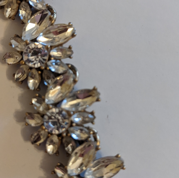J Crew rhinestone statement necklace - Picture 4 of 11
